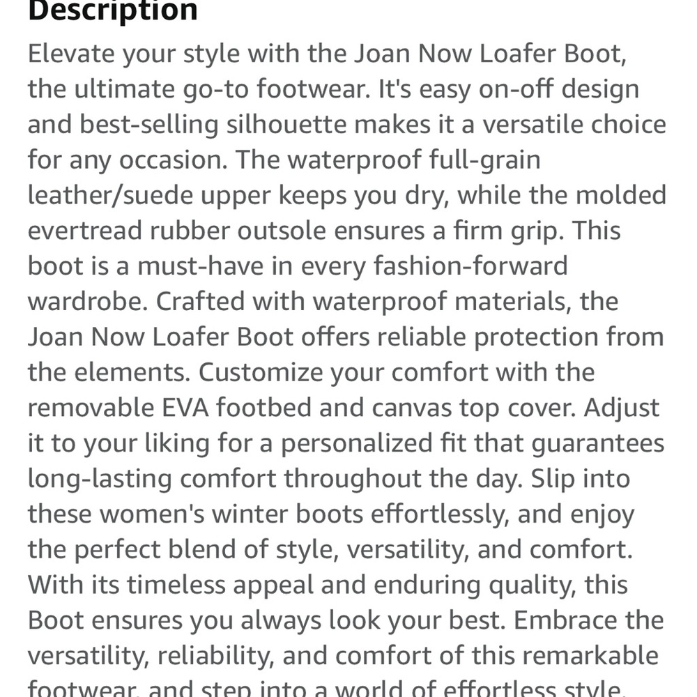 Sorel Joan Now Leather Boots- EUC - Picture 12 of 12